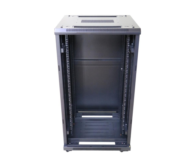 Extralink Szafa rack 27U 600x600 czarna stojąca EX.14749 - 598517 - zdjęcie 2